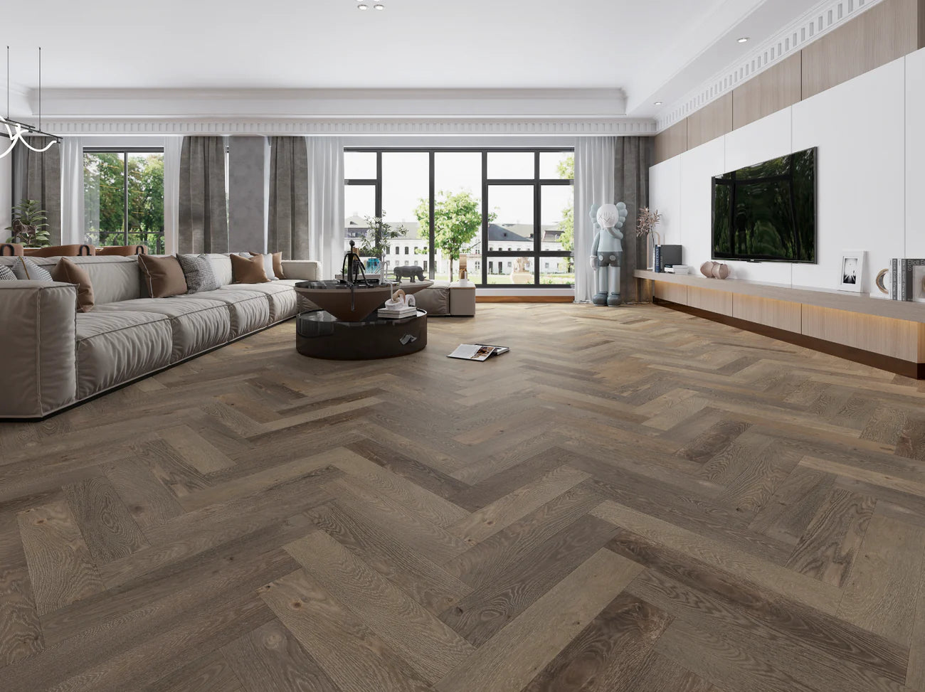 BYK Bespoke Herringbone - Lake Promenade