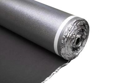 Wood and Laminate Acoustic Underlayment EVA Black 3 mm (200 sqft)