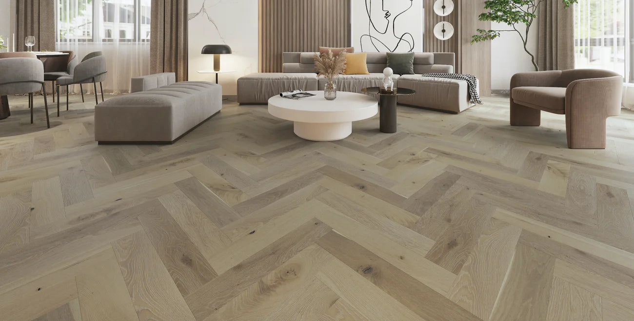 BYK Bespoke Herringbone - Northern Veranda – Bonita Flooring Plus